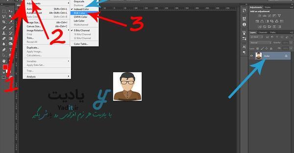 چجوری عکس فتوشاپ کنیم