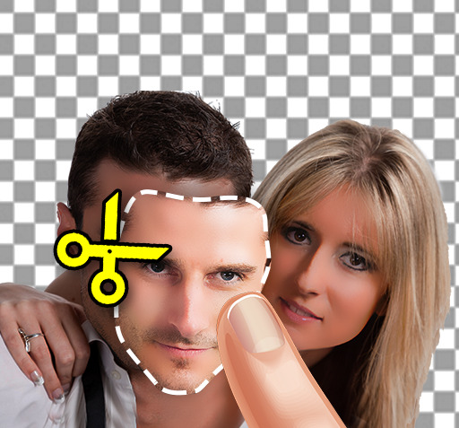 فتوشاپ عکس دونفر کنار هم