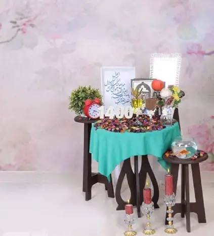 فتوشاپ عکس کنار سفره هفت سین