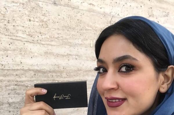 عکس زن مهدی طالبی