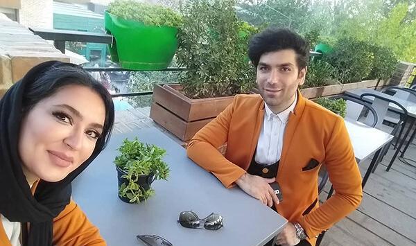 عکس زن مهدی طالبی
