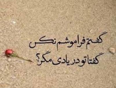 عکس پروفایل فراموش کردم