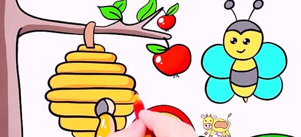عکس نقاشی کندوی عسل