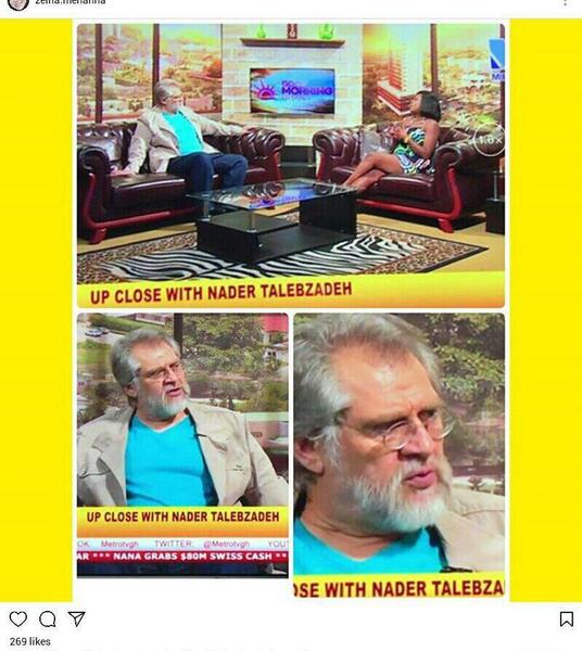 عکس خانوادگی نادر طالب زاده