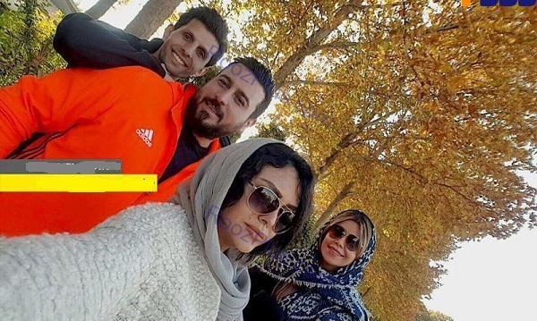 عکس فوتبالیست های ایرانی و همسرانشان