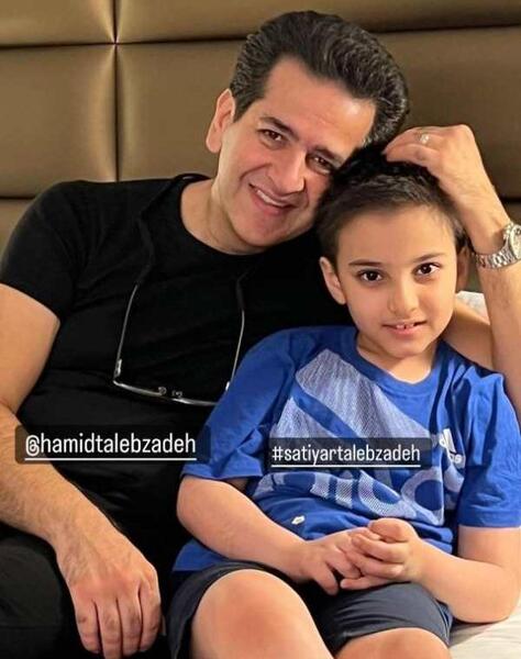 عکس همسر حمید طالب زاده خواننده