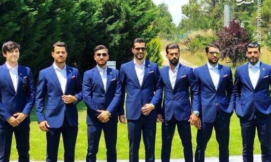 عکس فوتبالیست های ایرانی به همراه همسرانشان