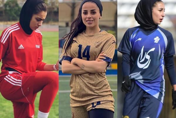 عکس زن فوتبالیست های ایرانی