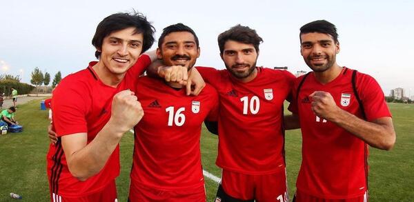 عکس فوتبالیست های معروف ایران