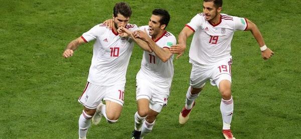 عکس فوتبال ایران و پرتغال