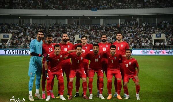 عکس فوتبال ایران و ازبکستان