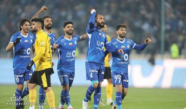 عکس فوتبال استقلال و سپاهان