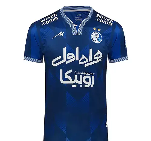 عکس لباس فوتبال استقلال