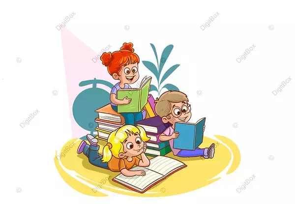 عکس فانتزی دختر کتابخوان