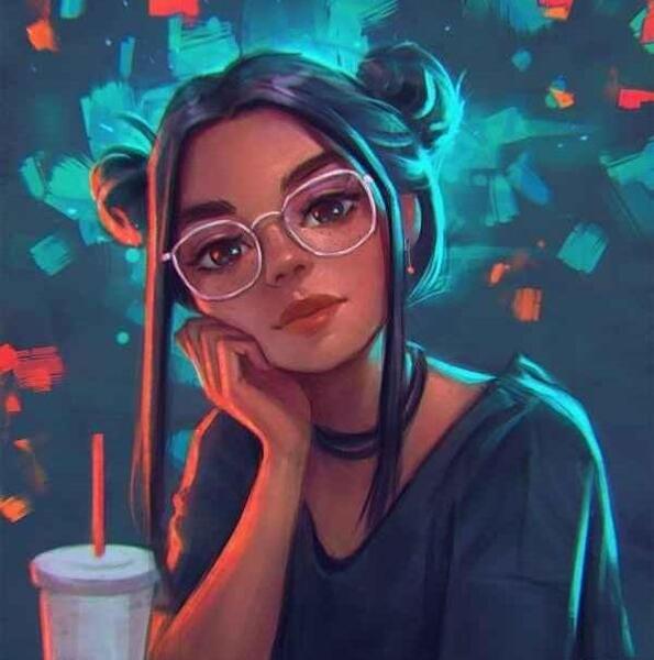 عکس دختر ابی فانتزی