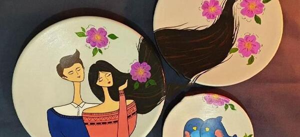 عکس فانتزی برای نقاشی روی سفال