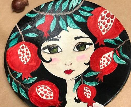 عکس فانتزی برای نقاشی روی سفال