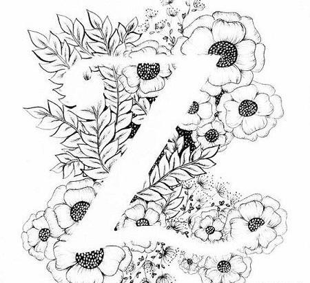 فانتزی عکس حروف انگلیسی z