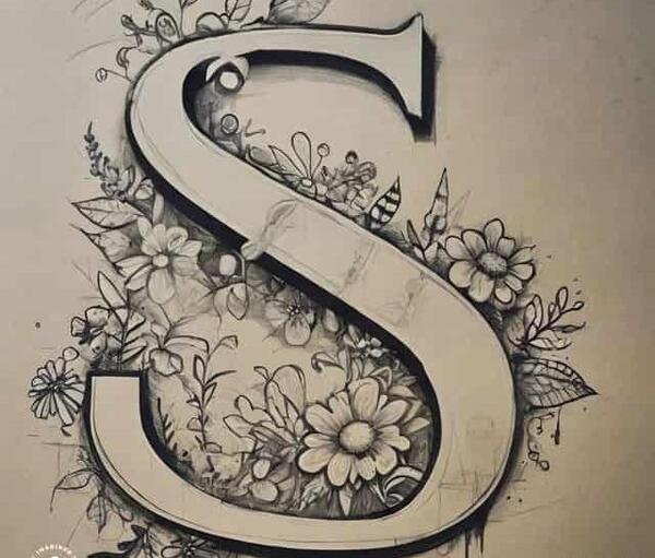 فانتزی عکس حروف انگلیسی s