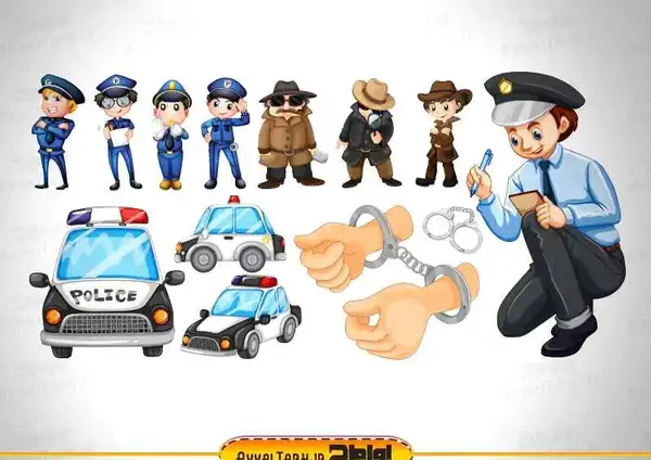 عکس فانتزی ماشین پلیس