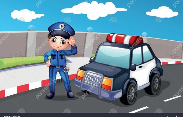 عکس فانتزی ماشین پلیس