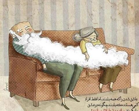 عکس عاشقانه زن و شوهر فانتزی