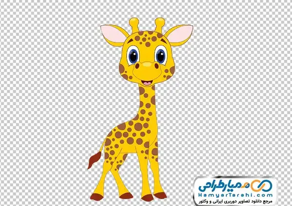 دانلود عکس زرافه فانتزی