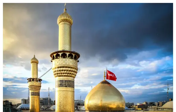 عکس فانتزی از حرم امام حسین