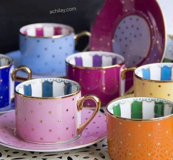 عکس لیوان چای فانتزی