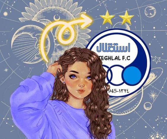 عکس فانتزی دختر استقلالی