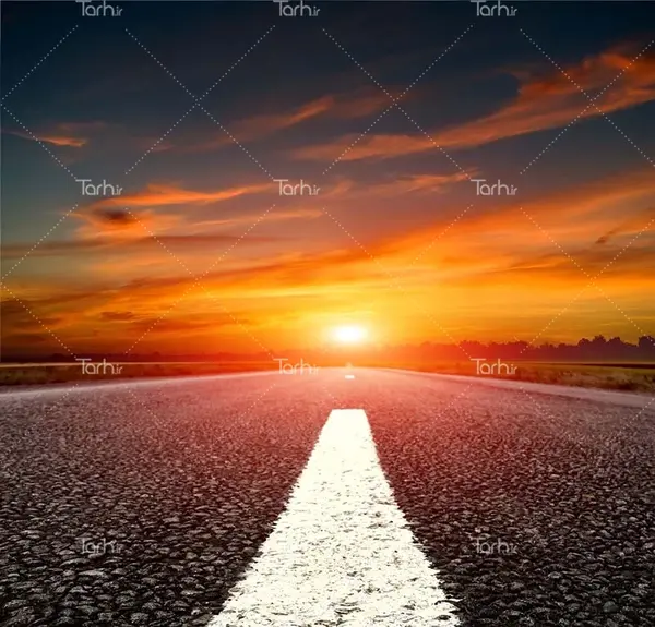 عکس با کیفیت از غروب آفتاب