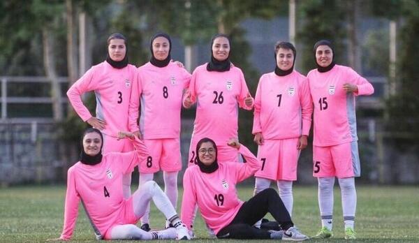 عکس فوتبال بانوان ایران
