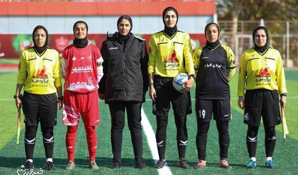 عکس تیم فوتبال بانوان پرسپولیس