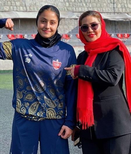 عکس تیم فوتبال بانوان پرسپولیس