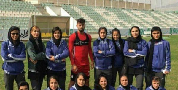 عکس تیم فوتبال بانوان پرسپولیس