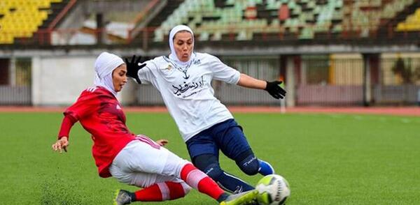 عکس تیم فوتبال بانوان پرسپولیس