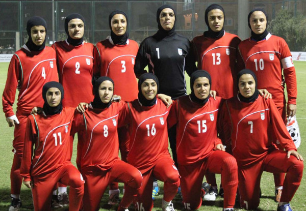 عکس تیم فوتبال بانوان