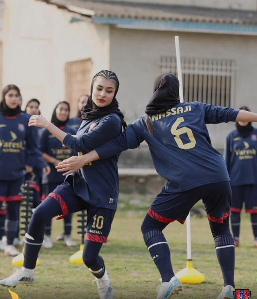 عکس بازیکنان فوتبال بانوان