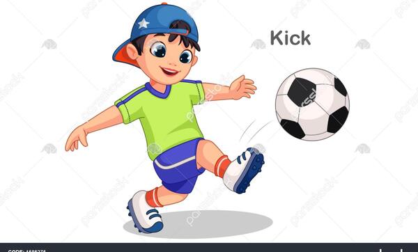 عکس توپ فوتبال بچه ها