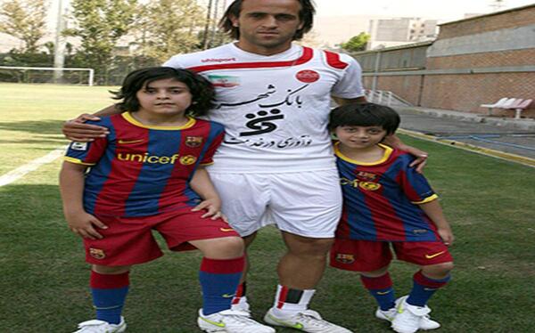 عکس بچه های فوتبال ایران