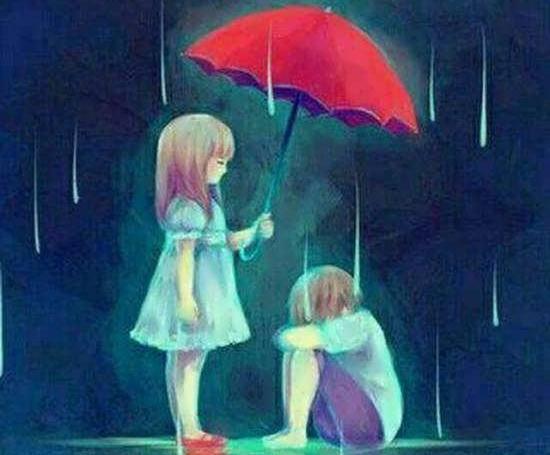 عکس عاشقانه غمگین کارتونی