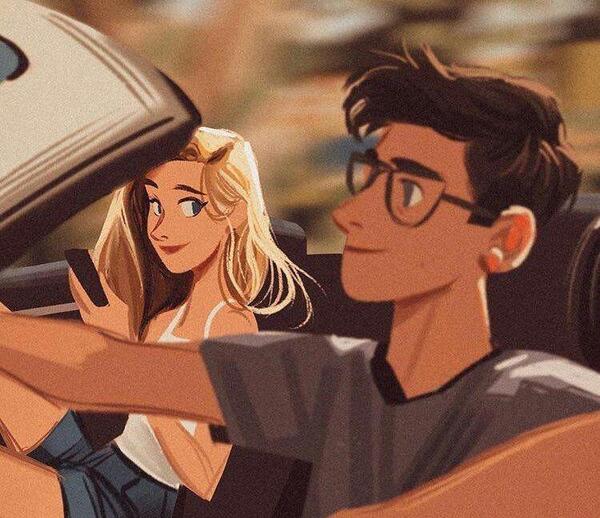 عکس عاشقانه غمگین کارتونی