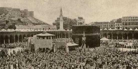 عکس قدیمی خانه کعبه