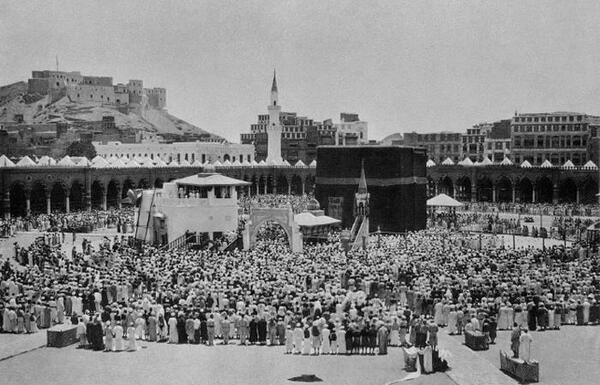 عکس قدیمی خانه کعبه