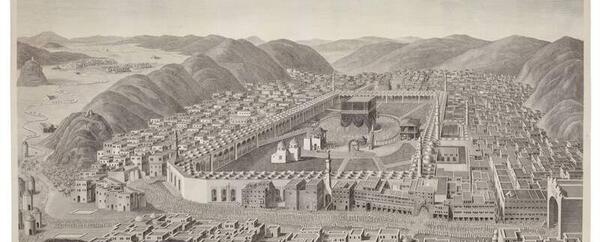 عکس قدیمی خانه کعبه