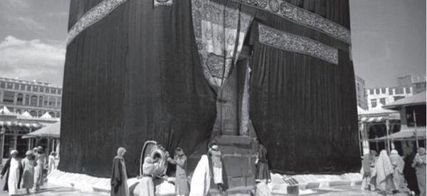 عکس قدیمی خانه کعبه