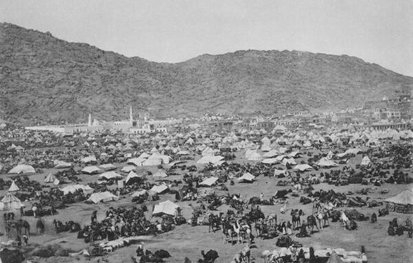 عکس قدیمی خانه کعبه