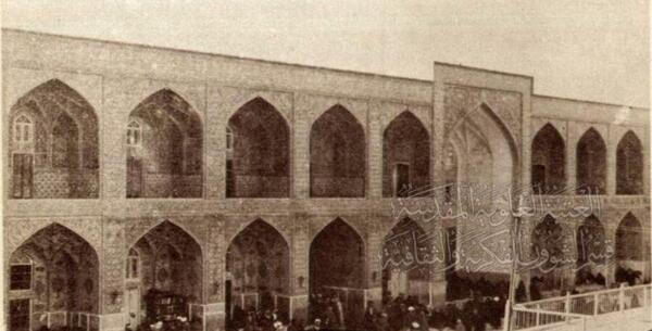 عکس قدیمی حرم امام علی