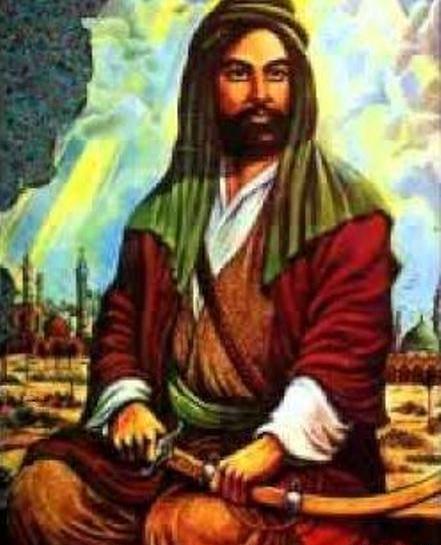 عکس قدیمی از امام علی