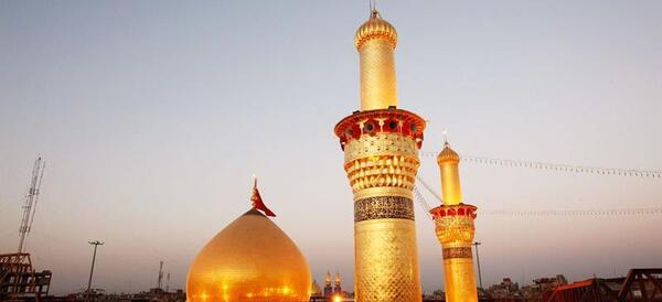 عکس قدیمی از حرم امام علی